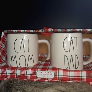 Rae Dunn Mug Set NEW IN THE BOX